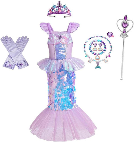 Costume sirenetta vestito - sirenetta,