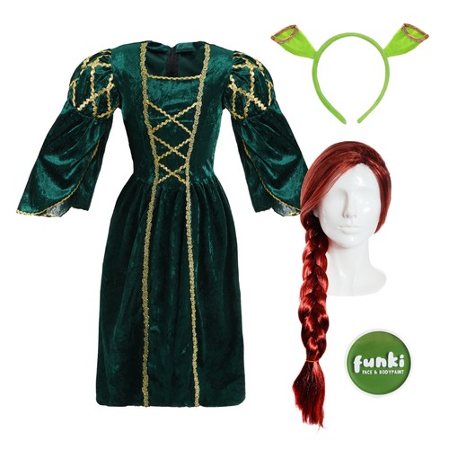 Costume principessa ogre - costume,