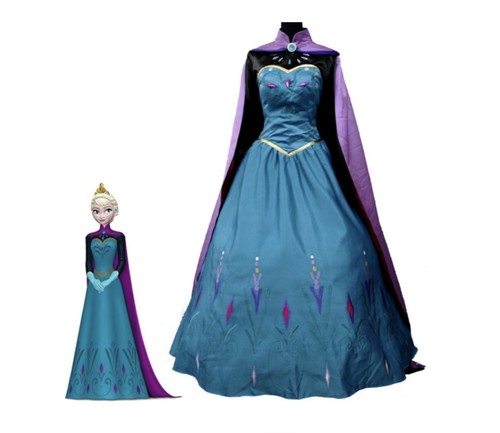 Costume elsa frozen - costume,