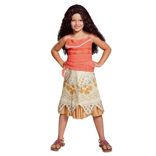 Costume moana deluxe - costume, ufficiale