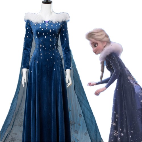 Cosplay frozen abiti - frozen, 2