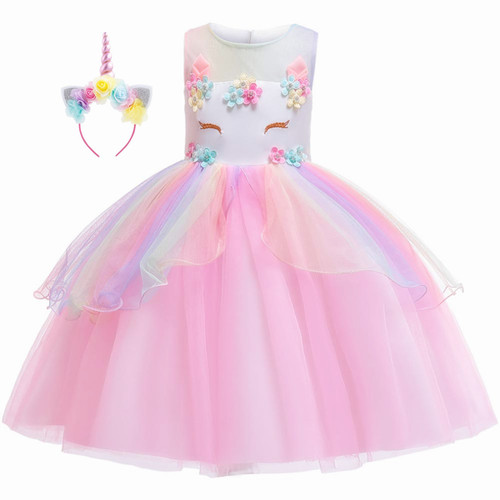 Costume principessa unicorno