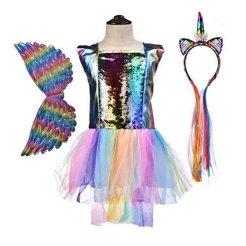 Costume principessa unicorno