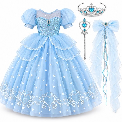 Set costume principessa blu