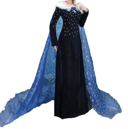 Costume elsa frozen blu - elsa, 2