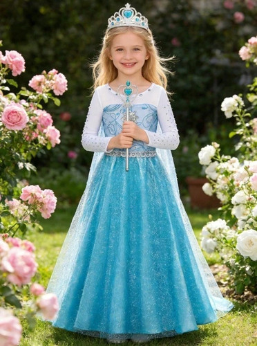 Vestito elsa frozen - vestito, da