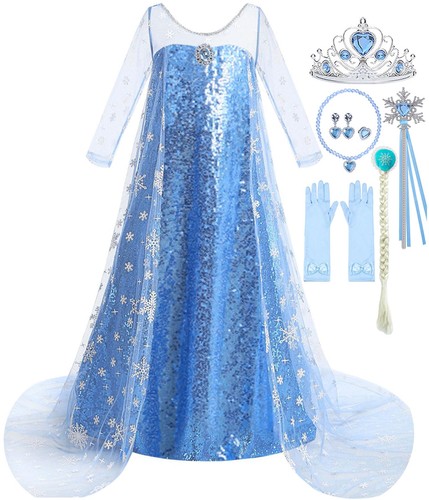 Vestito elsa per - per, bambina