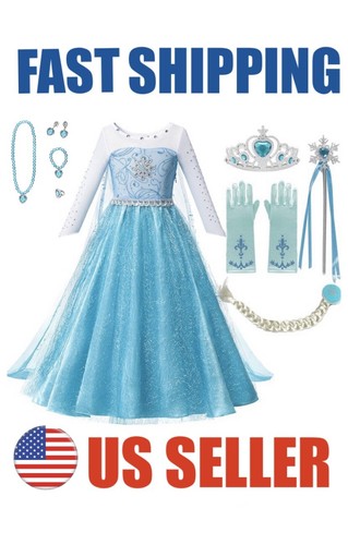 Costume bambina elsa frozen - costume,