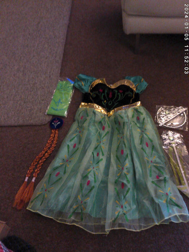 Costume vestito bambina frozen - bambina,