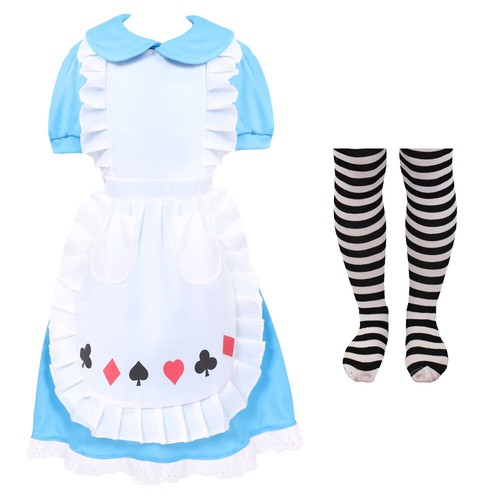 Costume ragazza alice con - costume,
