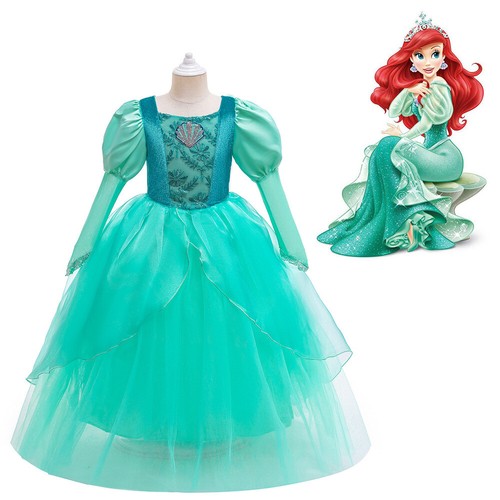 Costume ariel vestito cosplay - vestito,