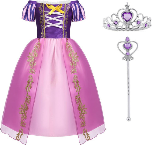 Abito principessa raperonzolo - abito,