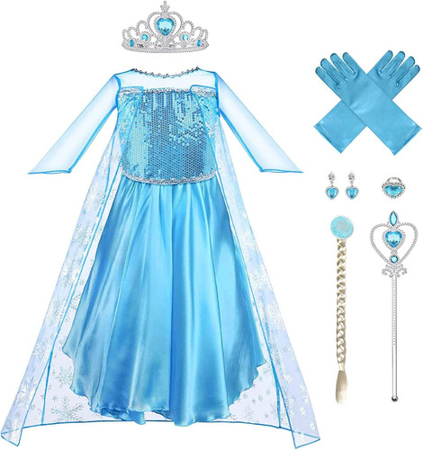 Costume elsa principessa set - principessa,