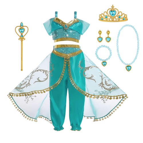 Acwoo costume vestito jasmine - costume,